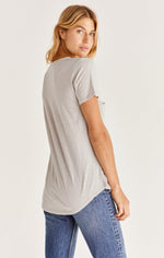 Load image into Gallery viewer, ZSUPPLY Cotton Slub Pocket Tee - Soft Grey
