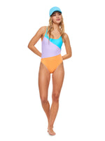 Load image into Gallery viewer, ROXY Colour Block Swim Suit
