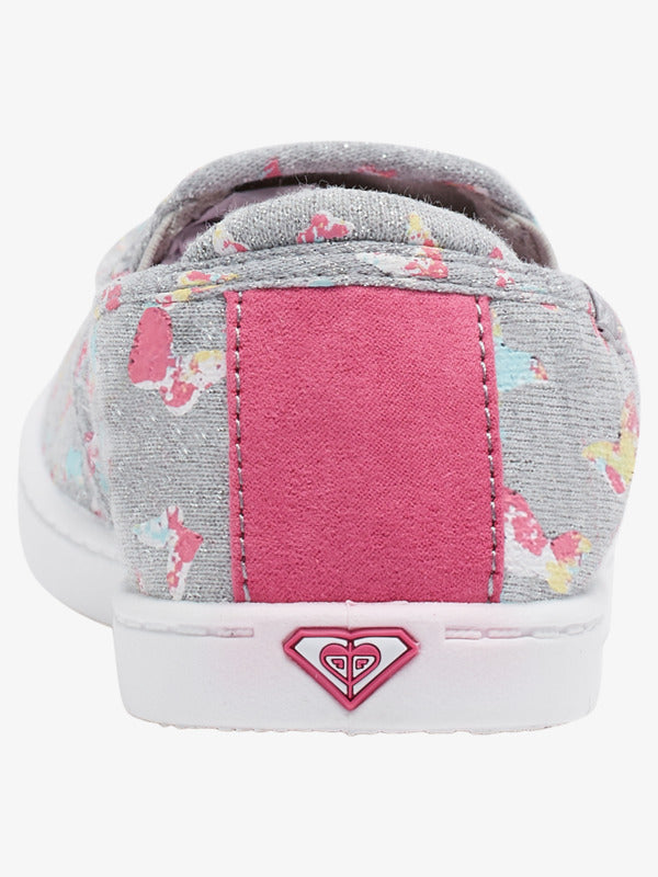 ROXY GIRL Minnow Slip on Shoes - Butterfly