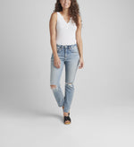 Load image into Gallery viewer, SILVER JEANS Beau Mid Rise Slim Leg Jean
