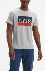 Load image into Gallery viewer, LEVI&#39;S Sportwear Logo Graphic Tee - Midtone Grey
