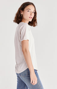 ZSUPPLY Organic Cotton V-Neck Tee - Pumice