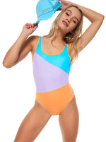 Load image into Gallery viewer, ROXY Colour Block Swim Suit
