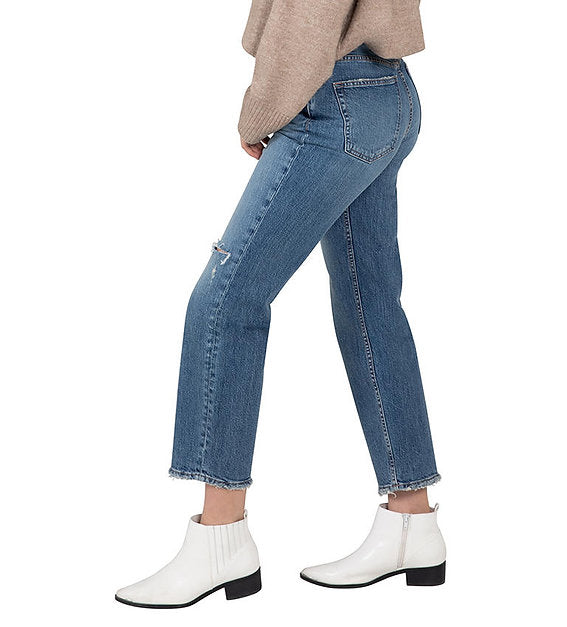 SILVER JEANS Frisco High Rise Straight Leg Jeans