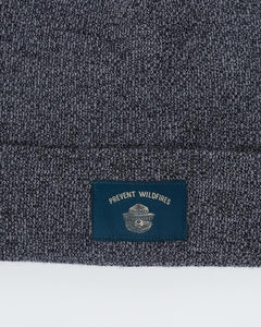 TENTREE Smokey Wool Beanie - Meteorite Black Marled