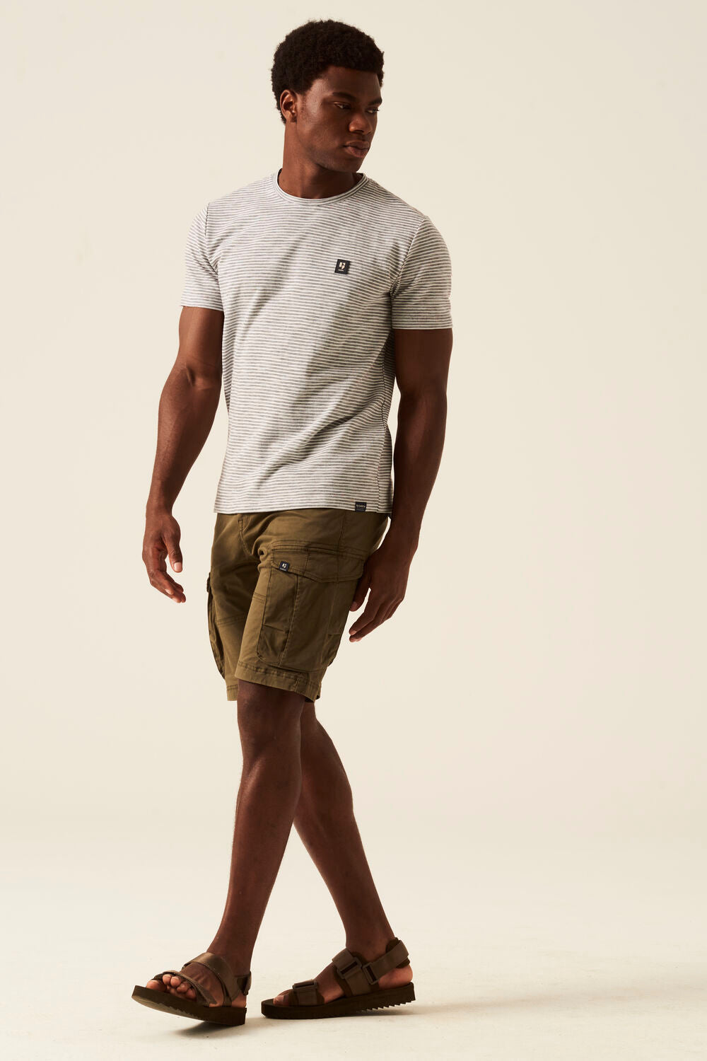 GARCIA Army Green Cargo Short