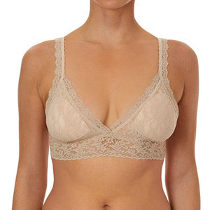 HANKY PANKY Lace Padded Crossover Bralette - Chai – Timothy