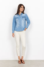 Load image into Gallery viewer, SOYACONCEPT Kiss 1 Denim Shirt
