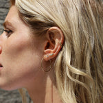 Load image into Gallery viewer, PILGRIM Sanne Hoops 26 mm Earring
