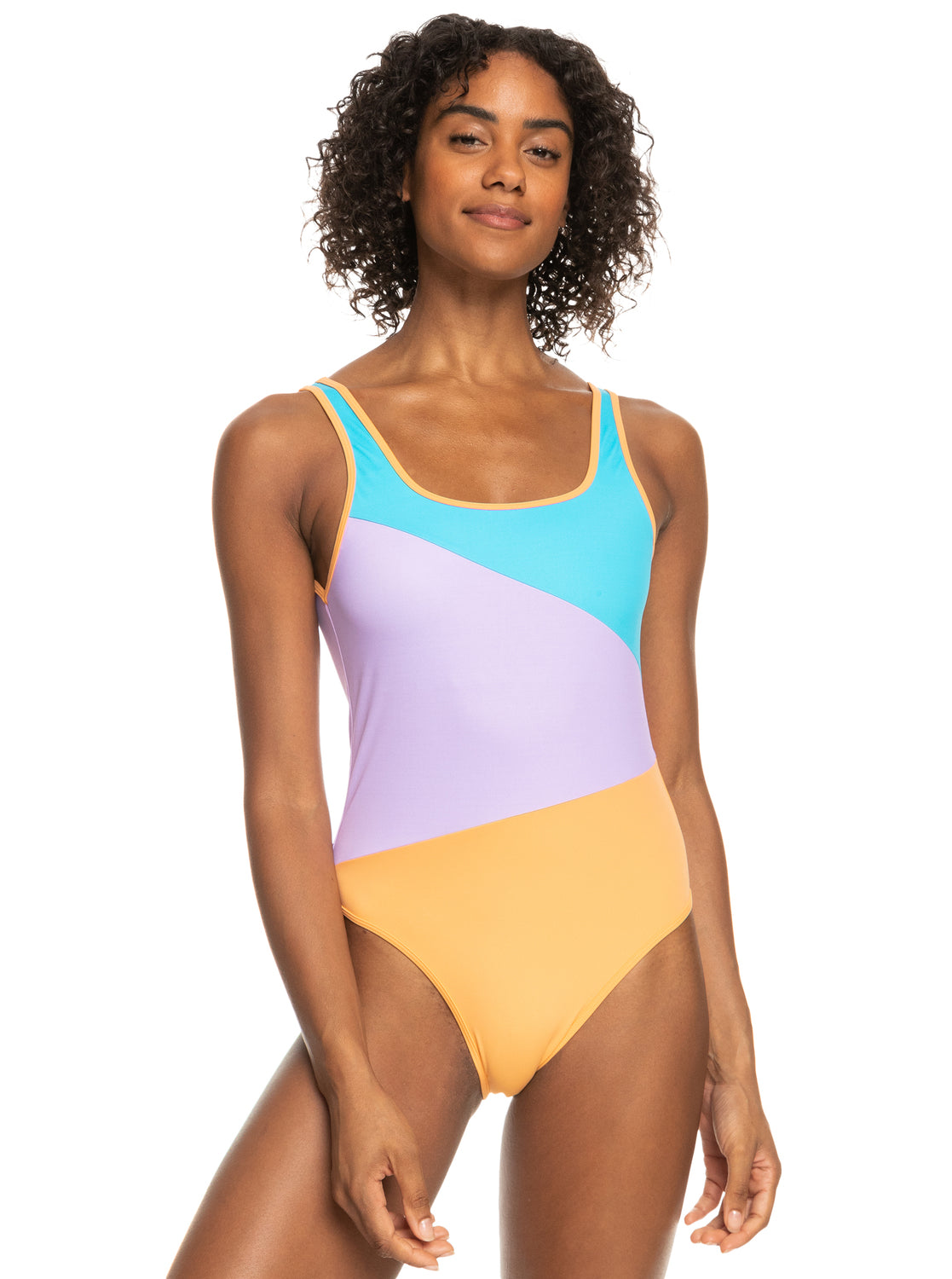 ROXY Colour Block Swim Suit