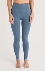 Load image into Gallery viewer, ZSUPPLY Go For It Leo 7/8 Leggings - Caribbean Blue
