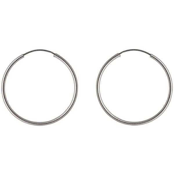 PILGRIM Sanne Hoops 26 mm Earring