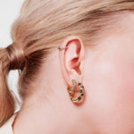 Load image into Gallery viewer, HILLBERG &amp; BERK Sparkle Hoop Earring - Small
