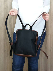 STICKS & STONES Valencia Leather Backpack