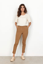 Load image into Gallery viewer, SOYACONCEPT Lilly 44B Pant - Coconut Brown

