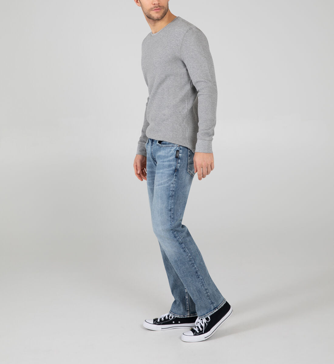 SILVER JEANS Allan Classic Fit Straight Leg Jean