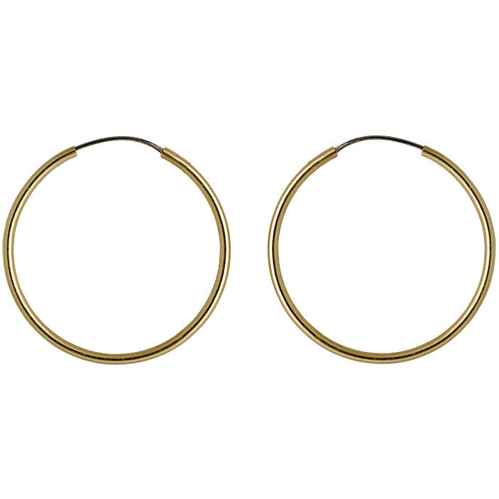 PILGRIM Sanne Hoops 26 mm Earring