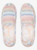 Load image into Gallery viewer, ROXY GIRL Minnow Slip on Shoes - Rainbow Stripe
