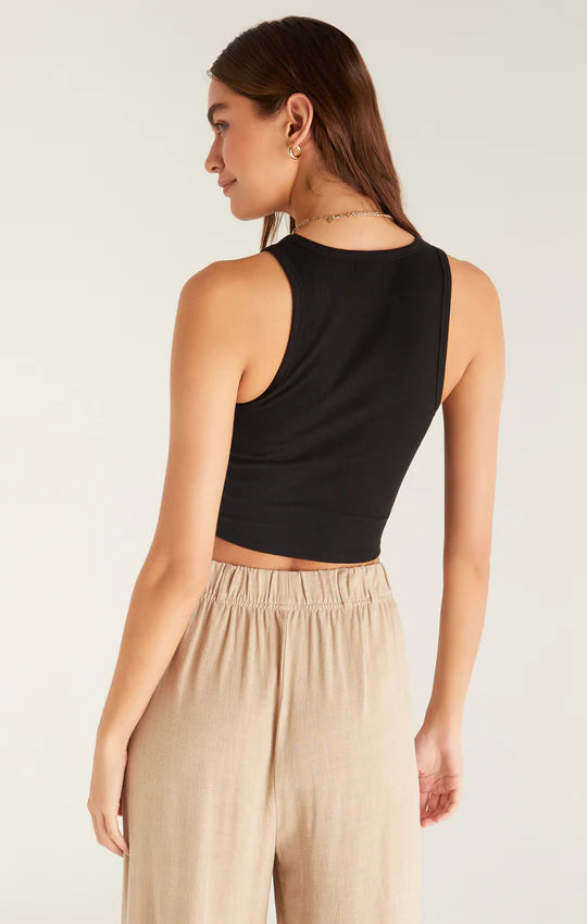 ZSUPPLY Hannah Cropped Rib Tank