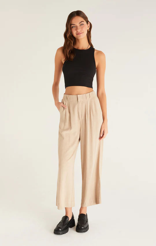 ZSUPPLY Hannah Cropped Rib Tank