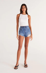 ZSUPPLY Hannah Cropped Rib Tank