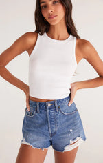 Load image into Gallery viewer, ZSUPPLY Hannah Cropped Rib Tank
