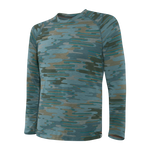 Load image into Gallery viewer, SAXX Viewfinder Long Sleeve Crew - Blue Up In Smoke Camo
