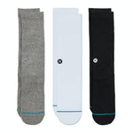 Load image into Gallery viewer, STANCE Icon Crew Socks 3 Pack- Multi
