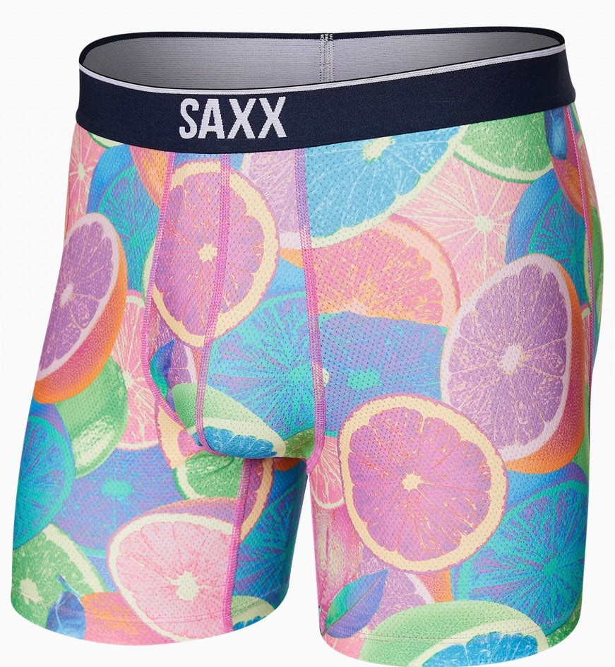 SAXX Volt Boxer Brief - Solar Citrus