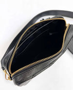 Load image into Gallery viewer, BRAVE Vittoria Pebbled Bag - Black
