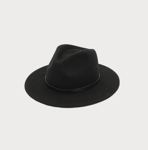 ACE OF SOMETHING Oslo Felt Fedora - Black