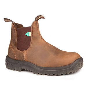 BLUNDSTONE 164 - CSA Workboot - Crazy Horse Brown