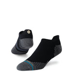 Load image into Gallery viewer, STANCE Run Light Tab Socks 3 Pack - Black
