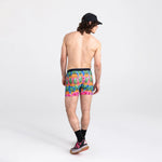 Load image into Gallery viewer, SAXX Vibe Boxer Brief 2 Pack - Mega Pineapple Strata &amp; Black
