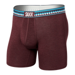 Load image into Gallery viewer, SAXX Vibe Boxer Brief - Plum Heather with Sweater WB
