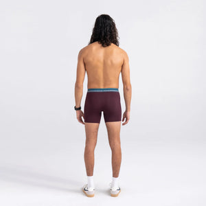 SAXX Vibe Boxer Brief - Plum Heather with Sweater WB