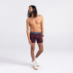 Load image into Gallery viewer, SAXX Vibe Boxer Brief - Plum Heather with Sweater WB
