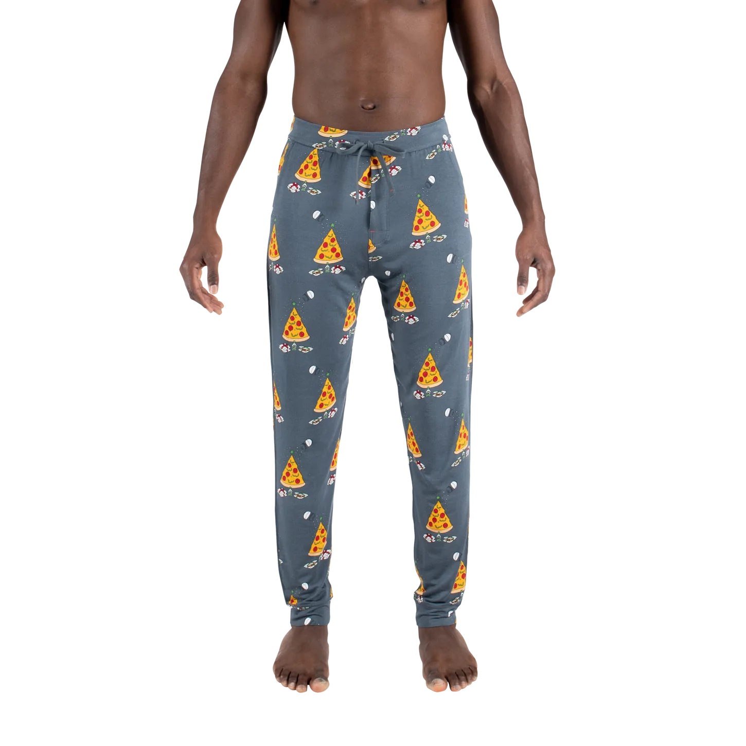 SAXX Snooze Pant - Pizza On Earth Grey