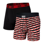 Load image into Gallery viewer, SAXX Vibe Boxer Brief 2PK - Minty Fresh &amp; Black
