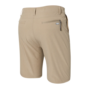 SAXX Go To Town 2N1 9" Short - Khaki