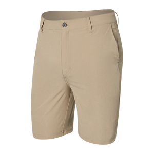 SAXX Go To Town 2N1 9" Short - Khaki